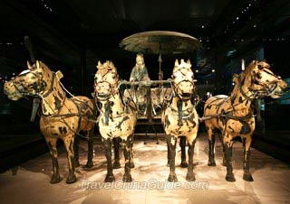 Bronze Chariot and Horses